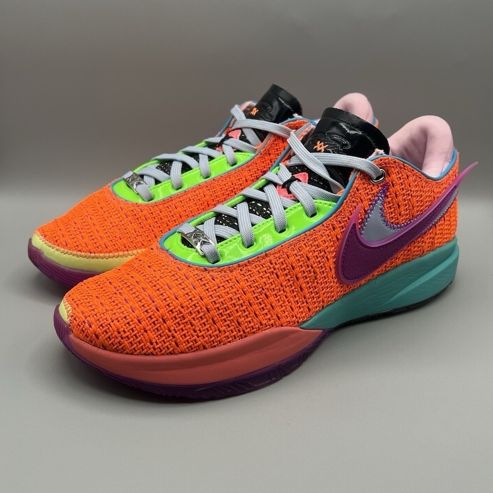 Nike LeBron James 20 XX Chosen 1 Orange Basketball Shoes - Men's Size 9.5 - Picture 2 of 8